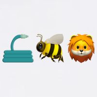 Hose Bee Lion Emoji Womens T-Shirt
