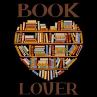 Heart Book Lover Gift For Reading Books Backpack