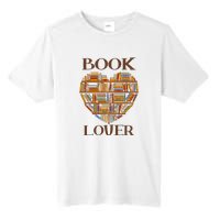 Heart Book Lover Gift For Reading Books Tall Fusion ChromaSoft Performance T-Shirt