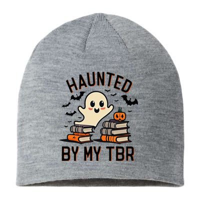 Haunted By My Tbr Boo Halloween Book Sustainable Beanie