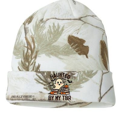 Haunted By My Tbr Boo Halloween Book Kati Licensed 12" Camo Beanie