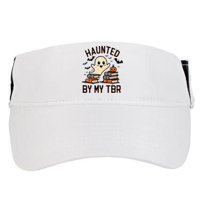 Haunted By My Tbr Boo Halloween Book Adult Drive Performance Visor