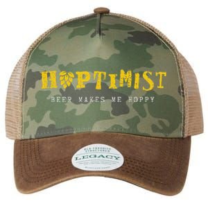 Hoptimist Beer Makes Me Hoppy Legacy Tie Dye Trucker Hat