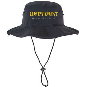 Hoptimist Beer Makes Me Hoppy Legacy Cool Fit Booney Bucket Hat