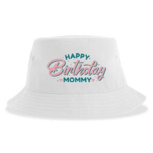 Happy Birthday Mommy Cute Gift Sustainable Bucket Hat