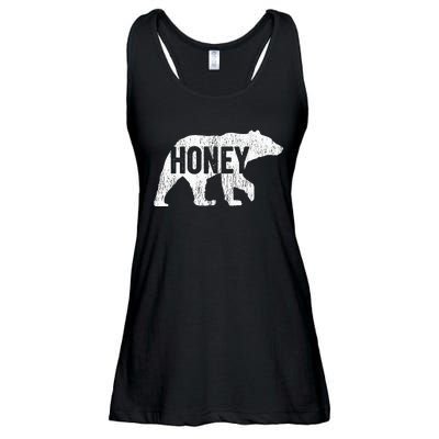 Honey Bear Matching Family Camping Bear Funny Honey Ladies Essential Flowy Tank