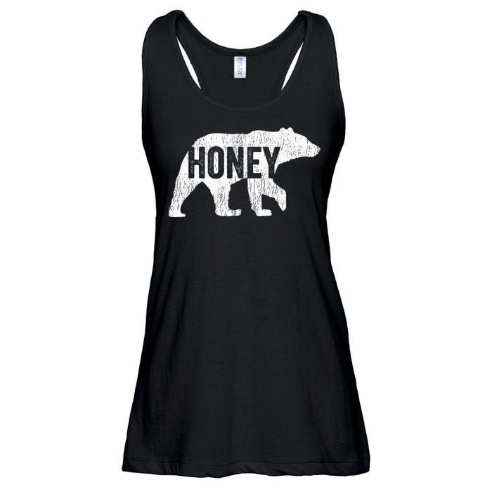 Honey Bear Matching Family Camping Bear Funny Honey Ladies Essential Flowy Tank