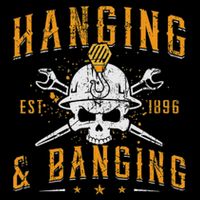 Hanging & Banging Metalworking Blacksmith Power Ironworker 7-Panel Snapback Hat