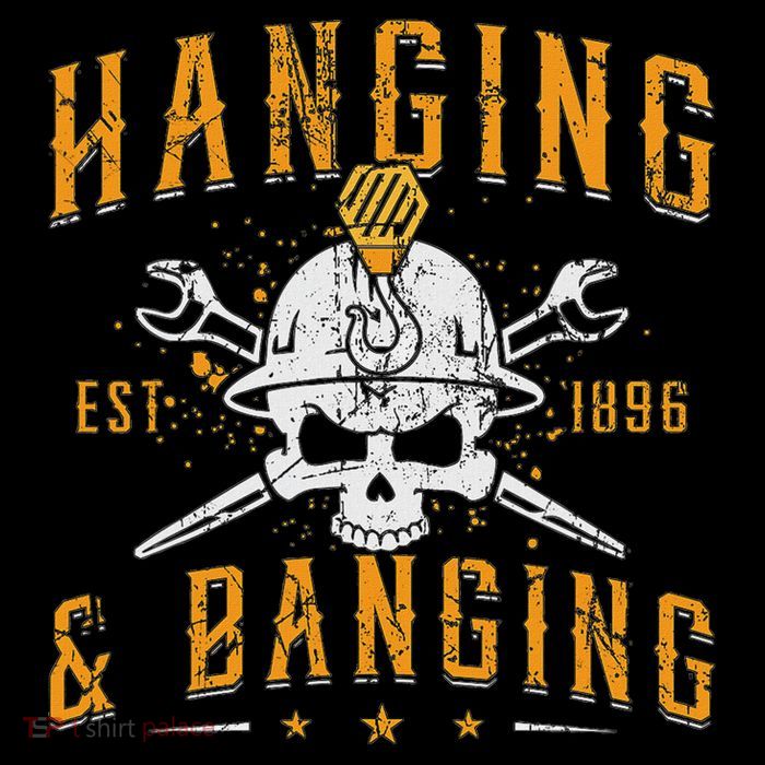 Hanging & Banging Metalworking Blacksmith Power Ironworker Zip Tote Bag
