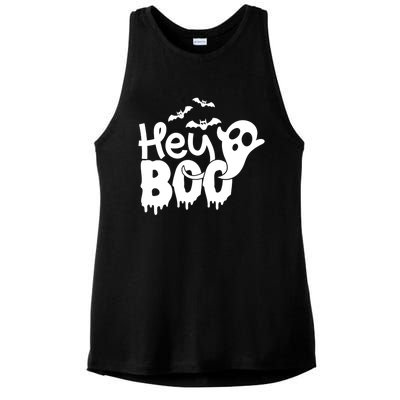 Hey Boo Meaningful Gift Ladies PosiCharge Tri-Blend Wicking Tank