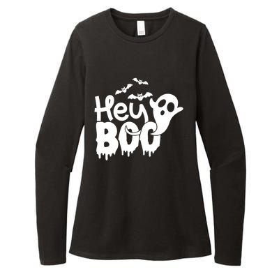 Hey Boo Meaningful Gift Womens CVC Long Sleeve Shirt