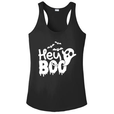 Hey Boo Meaningful Gift Ladies PosiCharge Competitor Racerback Tank