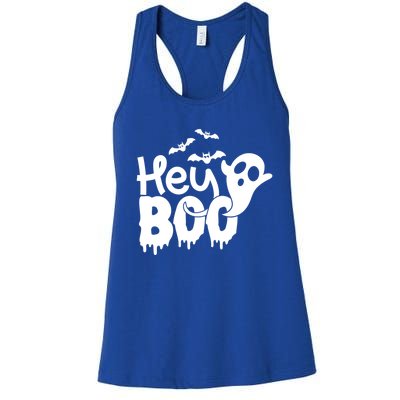 Hey Boo Meaningful Gift Women's Racerback Tank