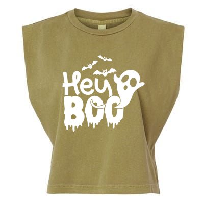 Hey Boo Meaningful Gift Garment-Dyed Women's Muscle Tee