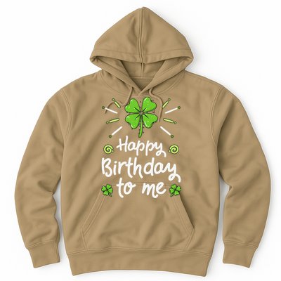 Happy Birthdayo Me St Patricks Day Lucky Birthday Shamrock Hoodie