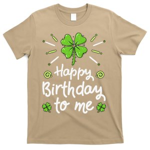 Happy Birthdayo Me St Patricks Day Lucky Birthday Shamrock T-Shirt