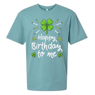 Happy Birthdayo Me St Patricks Day Lucky Birthday Shamrock Sueded Cloud Jersey T-Shirt