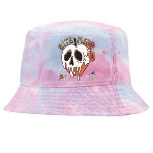 Halloween Bite Me Funny Design Funny Gift Tie-Dyed Bucket Hat