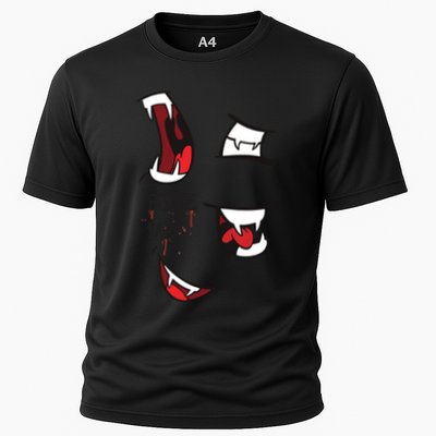Halloween Bite Me Cute Gift Performance Shirt