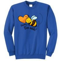 Honey Bee Mine! Couples Valentine's Day Bumble Bee Graphic Cool Gift Sweatshirt