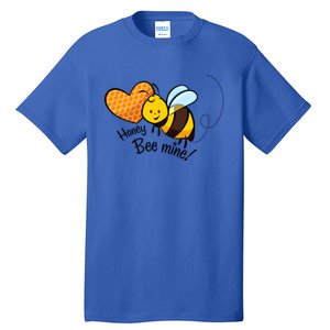 Honey Bee Mine! Couples Valentine's Day Bumble Bee Graphic Cool Gift Tall T-Shirt