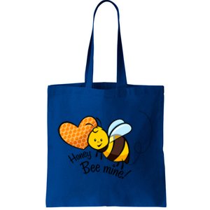 Honey Bee Mine! Couples Valentine's Day Bumble Bee Graphic Cool Gift Tote Bag