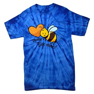 Honey Bee Mine! Couples Valentine's Day Bumble Bee Graphic Cool Gift Tie-Dye T-Shirt