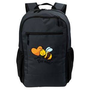 Honey Bee Mine! Couples Valentine's Day Bumble Bee Graphic Cool Gift Daily Commute Backpack