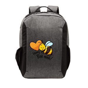 Honey Bee Mine! Couples Valentine's Day Bumble Bee Graphic Cool Gift Vector Backpack