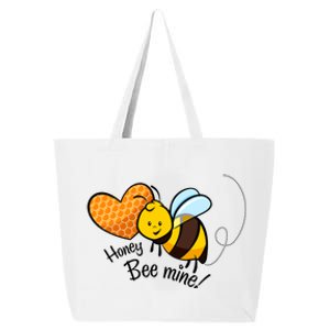 Honey Bee Mine! Couples Valentine's Day Bumble Bee Graphic Cool Gift 25L Jumbo Tote