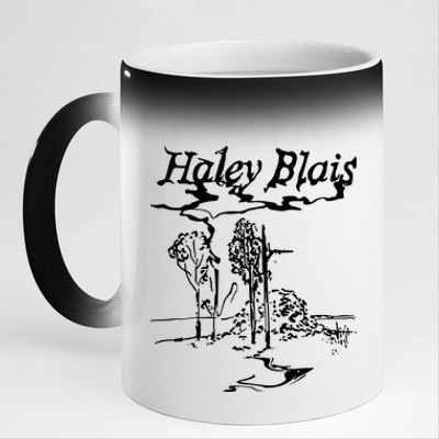 Haley Blais Meadow 11oz Black Color Changing Mug