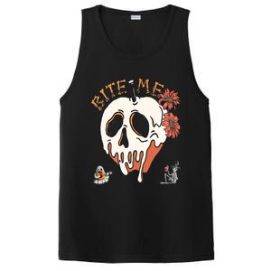 Halloween Bite Me Funny Design Meaningful Gift PosiCharge Competitor Tank