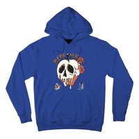 Halloween Bite Me Funny Design Meaningful Gift Hoodie