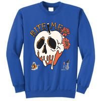 Halloween Bite Me Funny Design Meaningful Gift Sweatshirt