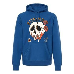 Halloween Bite Me Funny Design Meaningful Gift Premium Hoodie