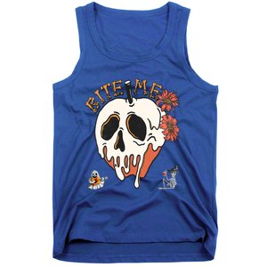 Halloween Bite Me Funny Design Meaningful Gift Tank Top