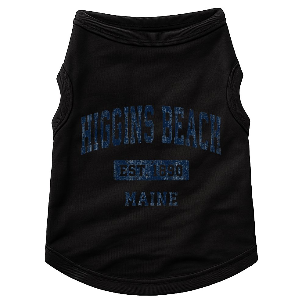 Higgins Beach Maine Me Vintage Established Doggie Tank