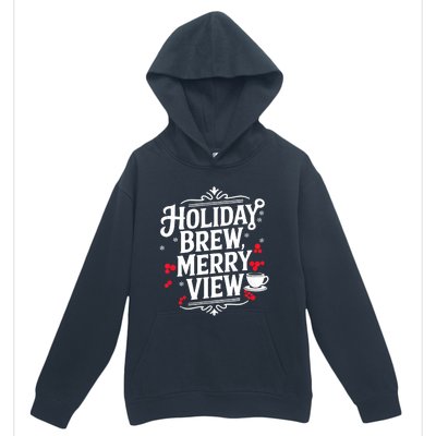 Holiday Brew Merry View Christmas Coffee Tank Top Urban Pullover Hoodie