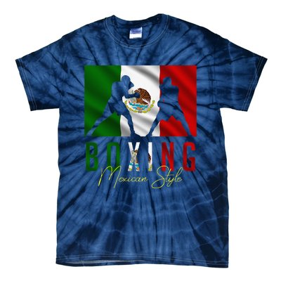 Humorous Boxing Mexican Sparring Kickboxing Kickboxer Fan Tie-Dye T-Shirt