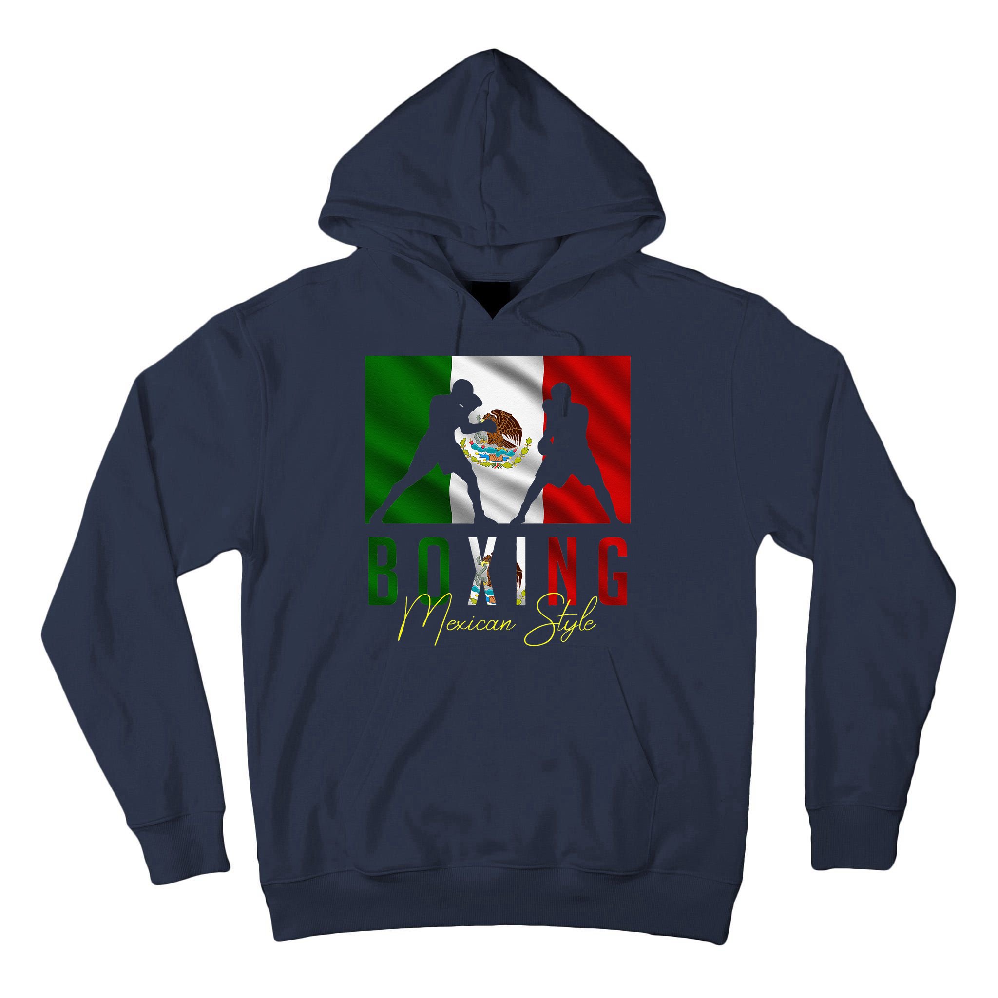 Humorous Boxing Mexican Sparring Kickboxing Kickboxer Fan Tall Hoodie