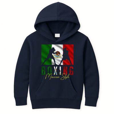 Humorous Boxing Mexican Sparring Kickboxing Kickboxer Fan Kids Hoodie