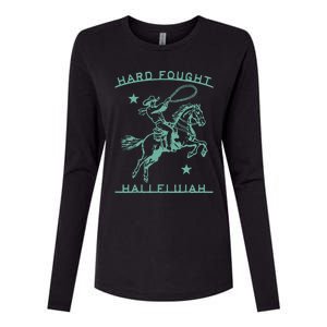 Hallelujah Brandon Merch Hard Fought Lake Jesus Chrsitian Womens Cotton Relaxed Long Sleeve T-Shirt