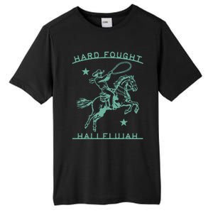 Hallelujah Brandon Merch Hard Fought Lake Jesus Chrsitian Tall Fusion ChromaSoft Performance T-Shirt