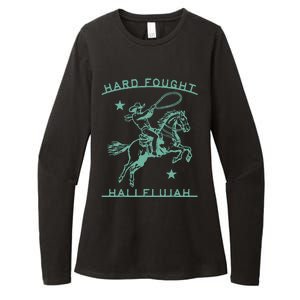 Hallelujah Brandon Merch Hard Fought Lake Jesus Chrsitian Womens CVC Long Sleeve Shirt