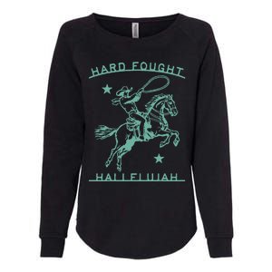 Hallelujah Brandon Merch Hard Fought Lake Jesus Chrsitian Womens California Wash Sweatshirt