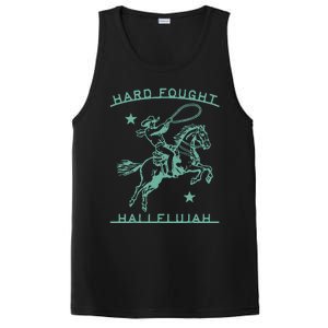 Hallelujah Brandon Merch Hard Fought Lake Jesus Chrsitian PosiCharge Competitor Tank