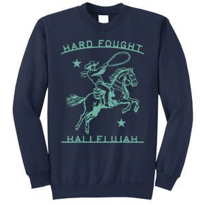 Hallelujah Brandon Merch Hard Fought Lake Jesus Chrsitian Sweatshirt