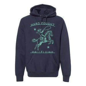 Hallelujah Brandon Merch Hard Fought Lake Jesus Chrsitian Premium Hoodie