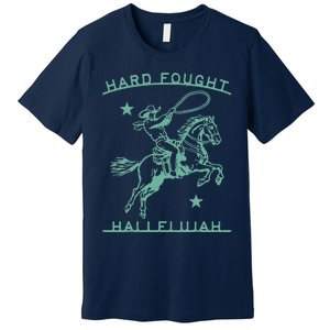 Hallelujah Brandon Merch Hard Fought Lake Jesus Chrsitian Premium T-Shirt