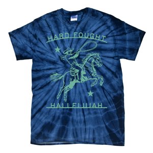 Hallelujah Brandon Merch Hard Fought Lake Jesus Chrsitian Tie-Dye T-Shirt